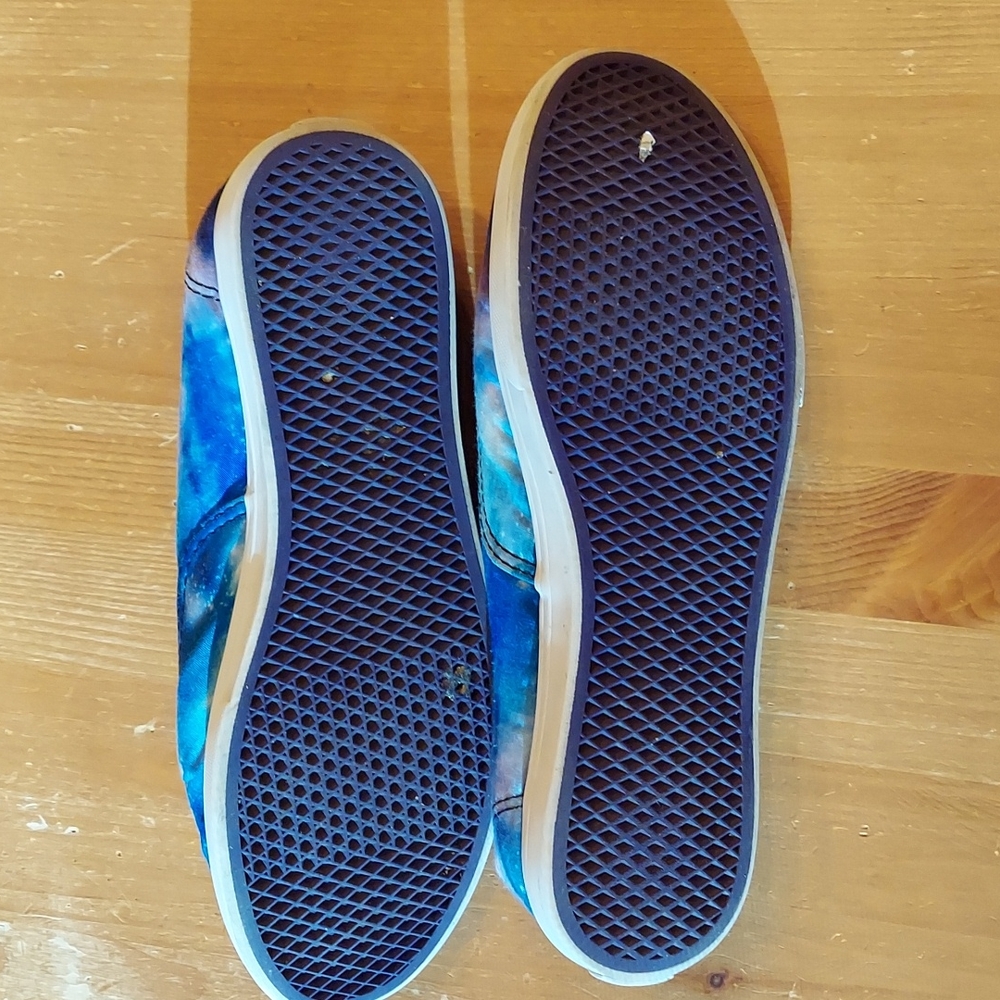 SOLD Galaxy Space Vans! Sz 8 women low top sneakers guc some scuffs adorable! - Picture 6 of 10